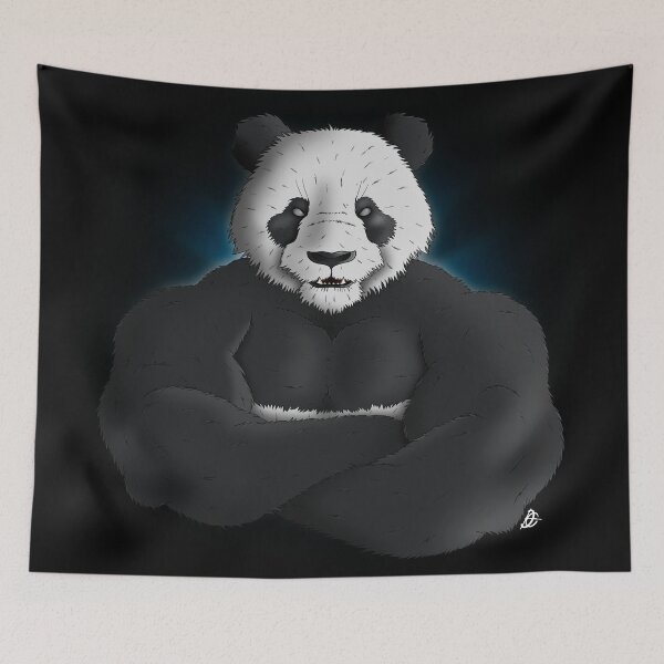 Item preview, Gym Panda Blue designed and sold by Evans1998.