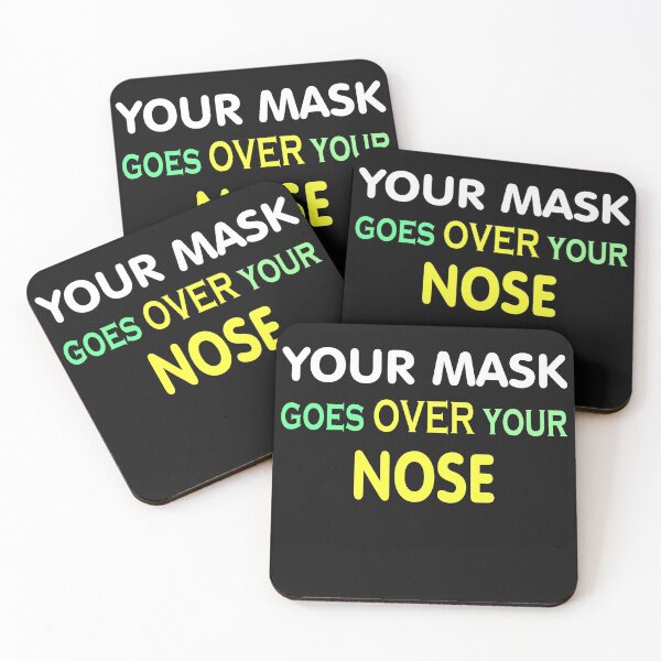 Item preview, Your Mask Goes Over Your Nose designed and sold by TINASTORESHOPE.