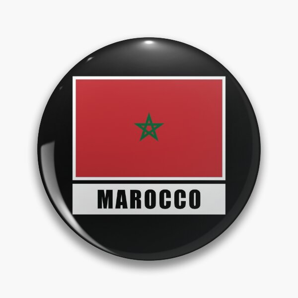 Item preview, Morocco Moroccan flag flag designed and sold by GeogDesigns.