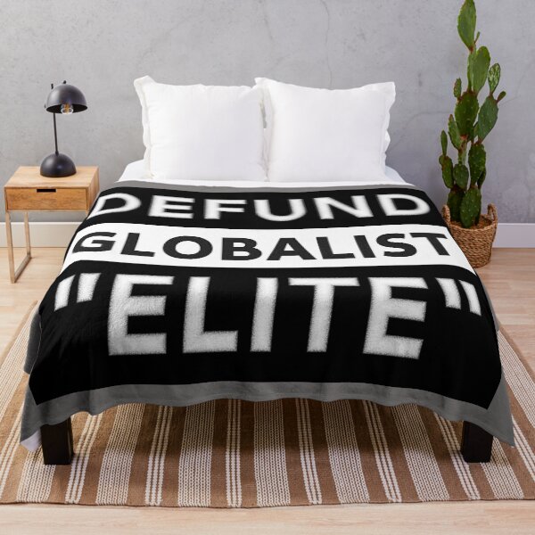 Item preview, Defund Globalist "Elite" designed and sold by SolarCross.