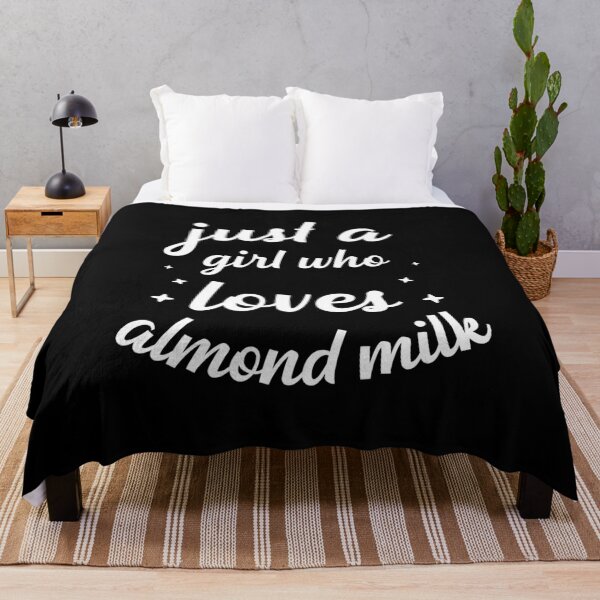 Artikelvorschau, JUST A GIRL WHO LOVES ALMOND MILK entworfen und verkauft von noahs-shop.