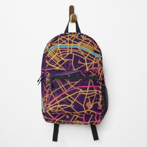 Item preview, Paris Synthwave Map designed and sold by Showstroopart Christian Velazquez.