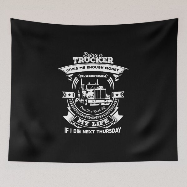 Item preview, trucker funny designed and sold by younessepoli.
