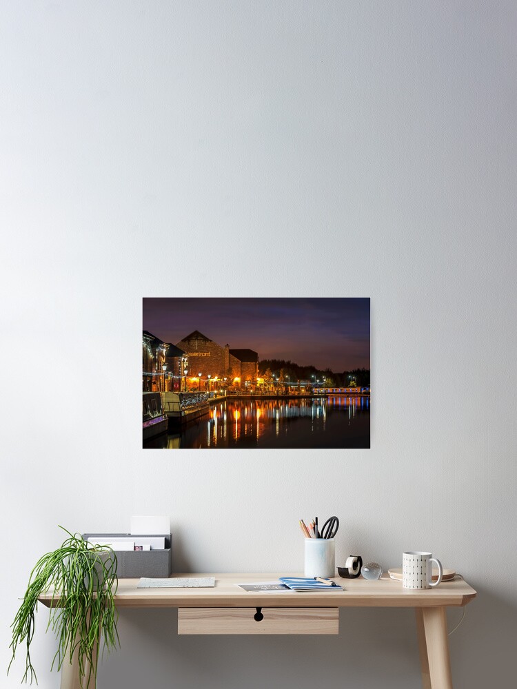 Thumbnail 2 of 3, Poster, Waterfront Reflections designed and sold by mhfore.