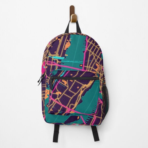 Item preview, New York Synthwave Map designed and sold by Showstroopart Christian Velazquez.