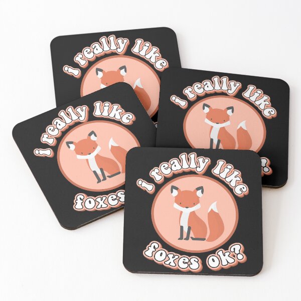 Item preview, I Really Like Foxes OK? designed and sold by Oceanarium.