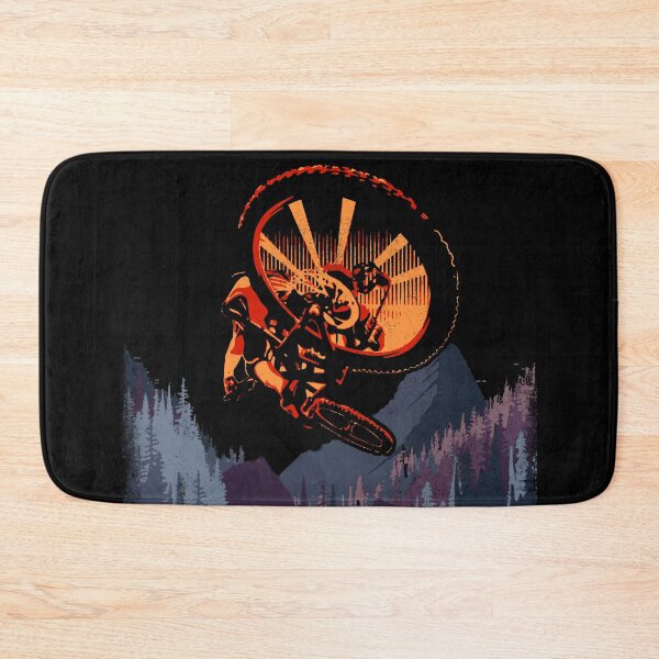 Item preview, Downhill in the mountains - extreme sports & cycling designed and sold by ChrisFeil.