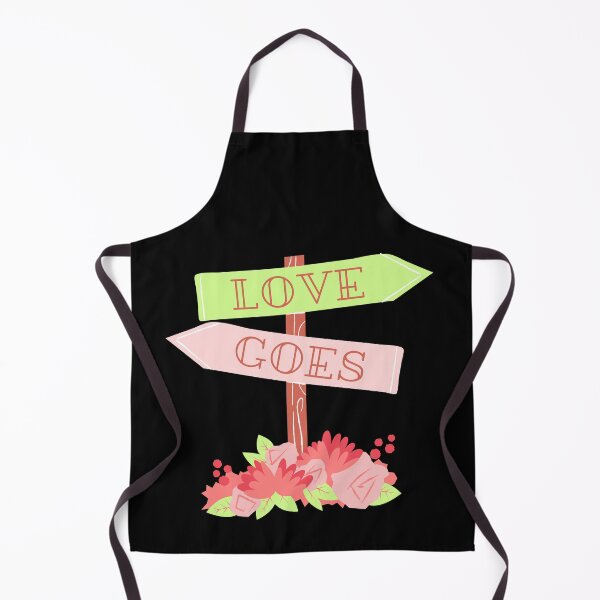 Item preview, "Love Goes" sign designed and sold by campfiredesigns.