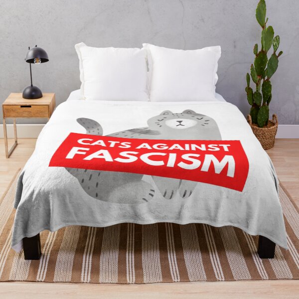 Item preview, Cats Against Fascism designed and sold by mydoodlesateme.