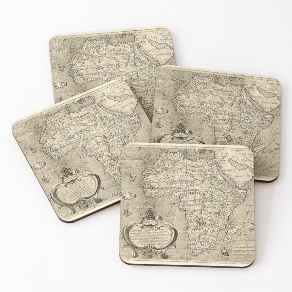 Item preview, Map of Africa (1602) designed and sold by allhistory.
