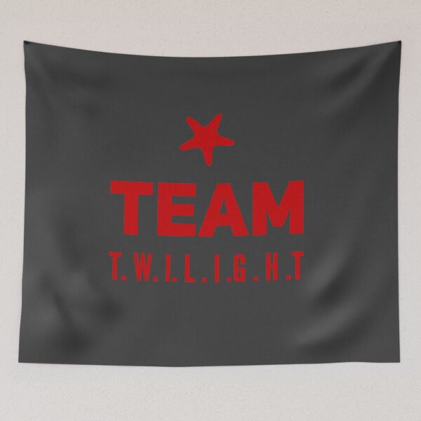 Item preview, Team Twilight Saga Red Text designed and sold by MerciMe.