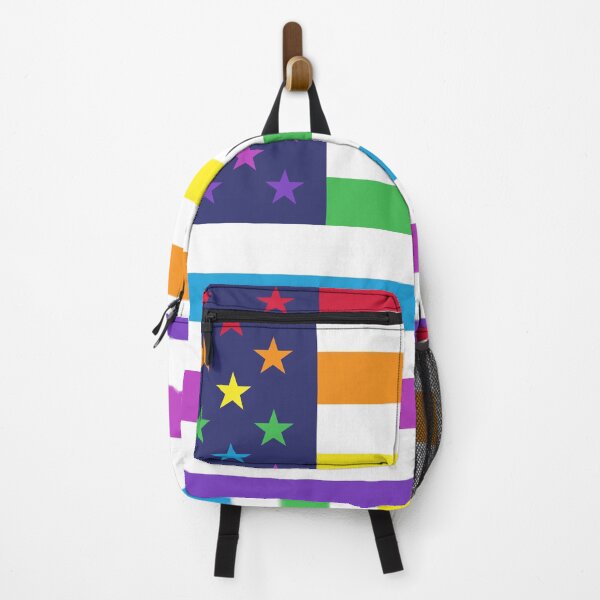 Item preview, USA rainbow flag designed and sold by MisterMacadamia.