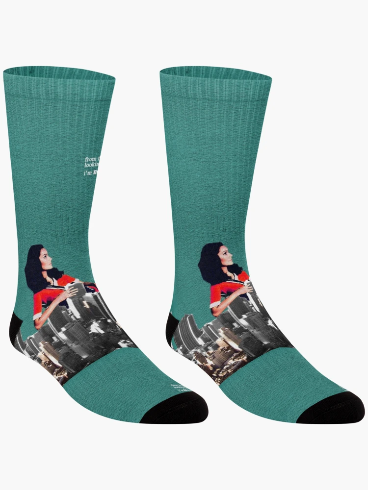 Thumbnail 3 of 5, Socks, High Rise View designed and sold by FrankMoth.