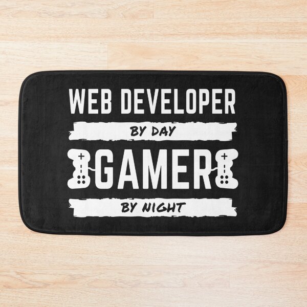 Item preview, Web Developer By Day - Gamer By Night designed and sold by GamerGetup.