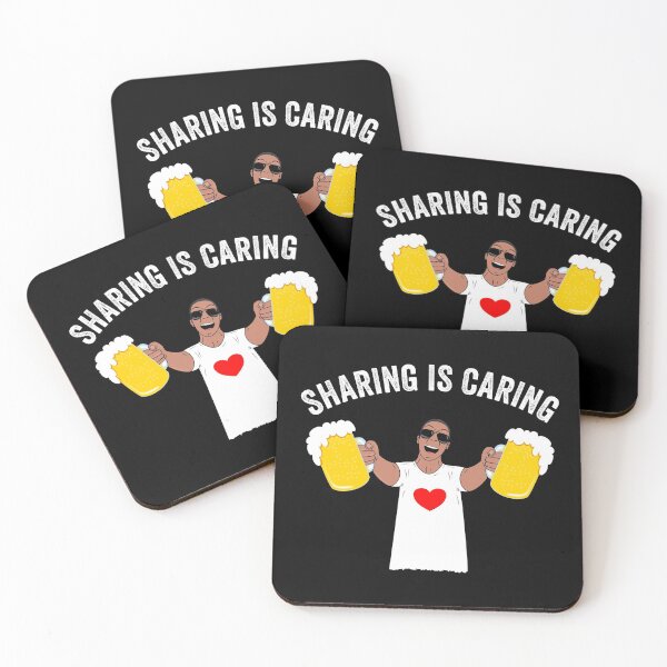 Item preview, Sharing Is Caring I'm Happy When I Can Drink A Beer designed and sold by Paulina Vanlife.