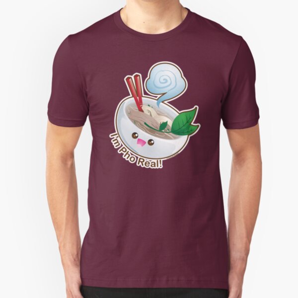 Cute Pho Real Slim Fit T-Shirt
