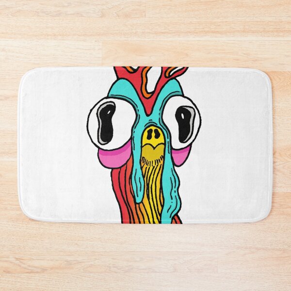 Item preview, trippy chicken designed and sold by sketchysdoodles.