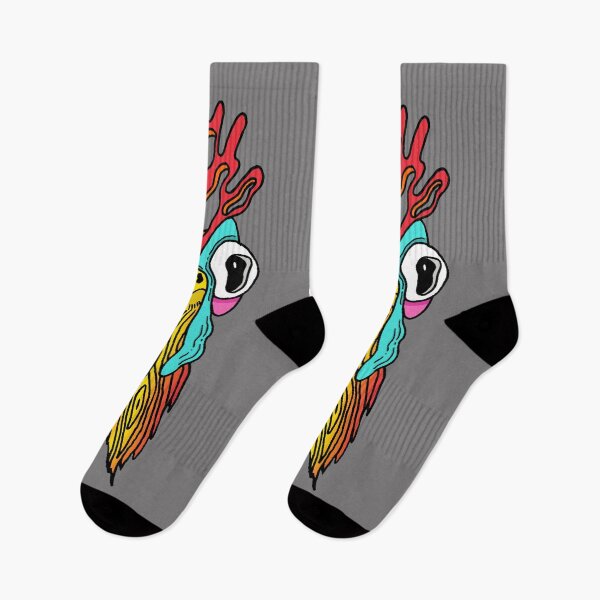 Item preview, trippy chicken designed and sold by sketchysdoodles.