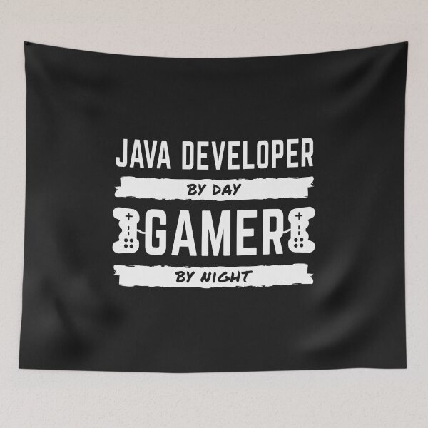 Item preview, Java Developer By Day - Gamer By Night designed and sold by GamerGetup.