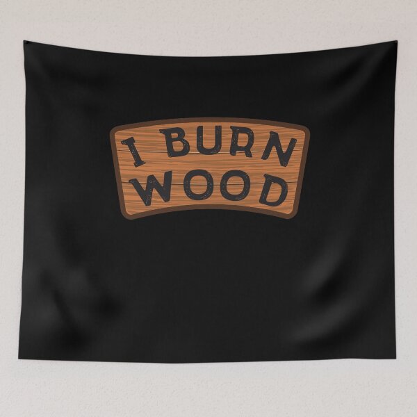 Item preview, I Burn Wood Pyrography Branding Brenn designed and sold by MooonTees.