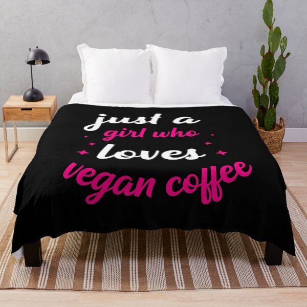 Item preview, JUST A GIRL WHO LOVES VEGAN COFFEE designed and sold by noahs-shop.