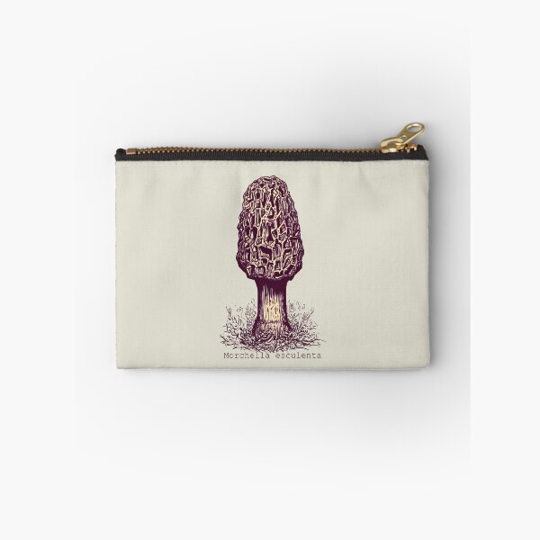 Item preview, The Mystical Morel Mushroom in Sepia Tone designed and sold by mserido.