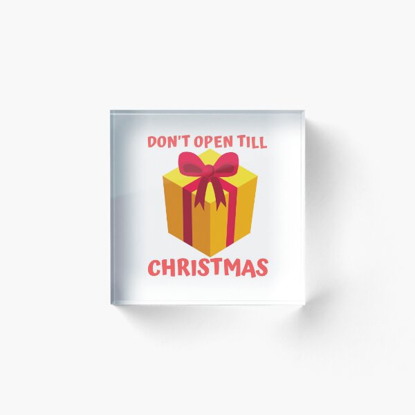 Item preview, DON'T OPEN TILL CHRISTMAS designed and sold by jreiter57.