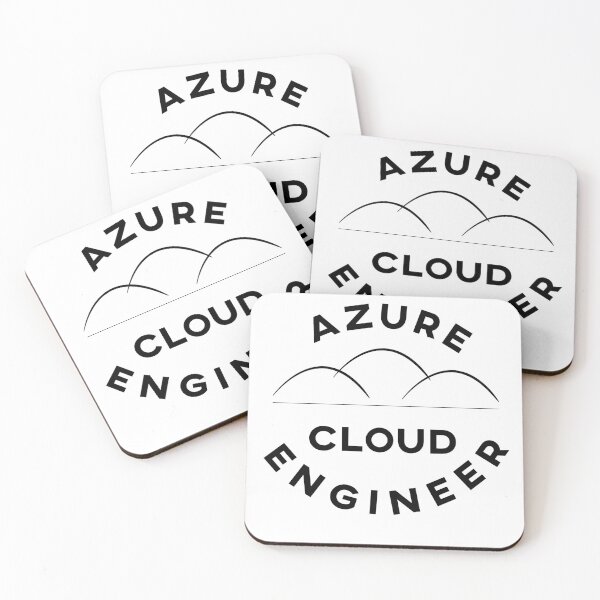 Item preview, Azure Cloud Engineer Logo designed and sold by ArtbyAnnushka.