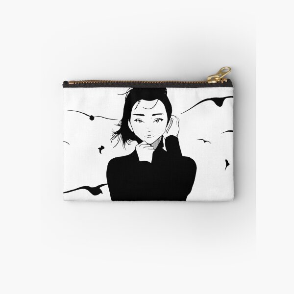 Item preview, Illustration woman with crows in high contrast designed and sold by inker20.