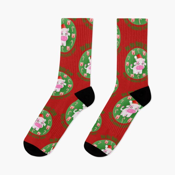 Item preview, Merry Christmas 2020 Ho Ho Holy Cow, What an Udderly crazy year funny pun Strawberry Cow designed and sold by twicetrader.