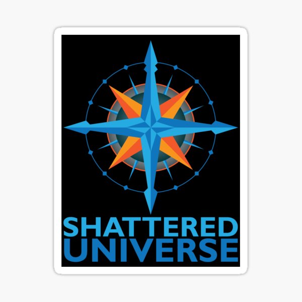 Shattered Universe Logo Sticker