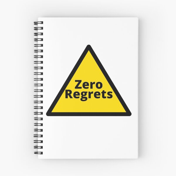Item preview, Zero regrets | Zero regrets! cool sign design designed and sold by Flow-Store.