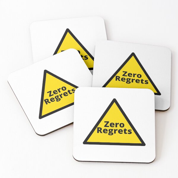 Item preview, Zero regrets | Zero regrets! cool sign design designed and sold by Flow-Store.