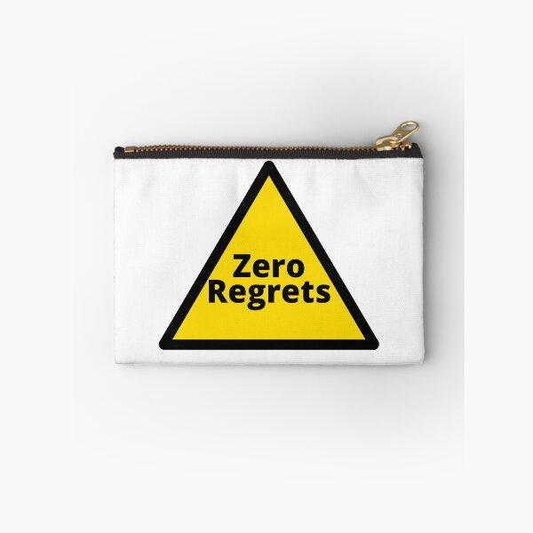 Item preview, Zero regrets | Zero regrets! cool sign design designed and sold by Flow-Store.