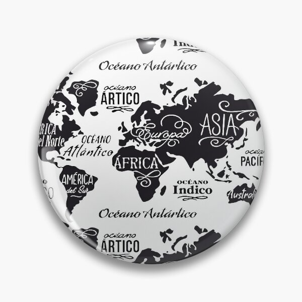 Item preview, World Continents Map designed and sold by endi318.