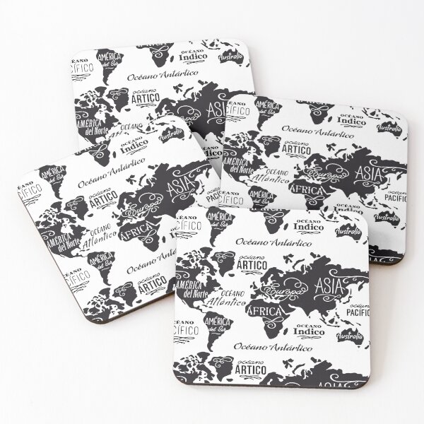 Item preview, World Continents Map designed and sold by endi318.