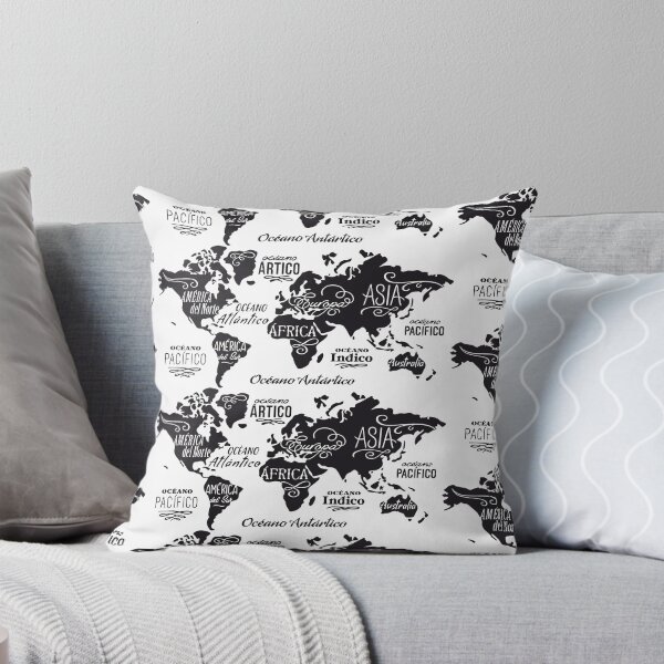 Item preview, World Continents Map designed and sold by endi318.