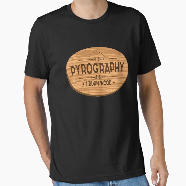 Item preview, I Burn Wood Pyrography Branding Brenn designed and sold by MooonTees.