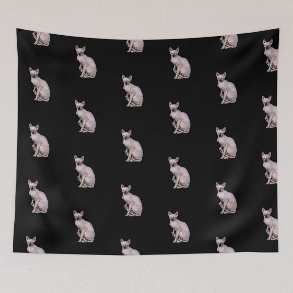 Item preview, Naked cat Sphynx cats designed and sold by TravelTemple.
