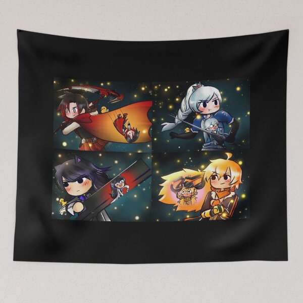 Artikelvorschau, RWBY 8 Intro Team RWBY entworfen und verkauft von AG Nonsuch.