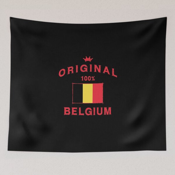 Item preview, Belgium Belgian flag flag designed and sold by GeogDesigns.