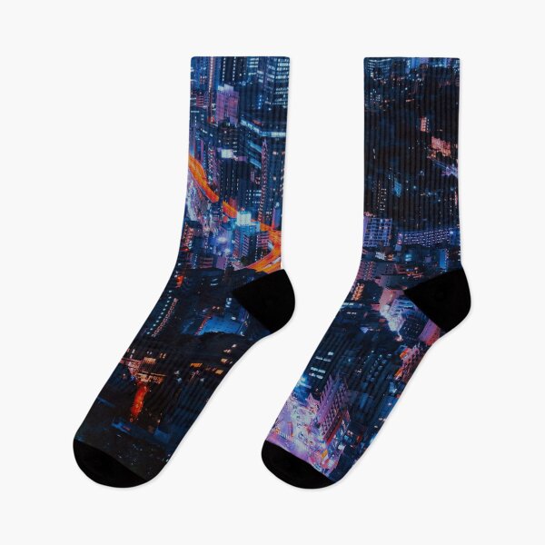 Item preview, New York city lights landscape designed and sold by Dear-Ashlin.