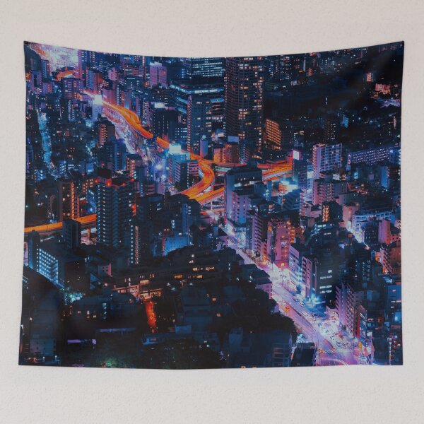Item preview, New York city lights landscape designed and sold by Dear-Ashlin.