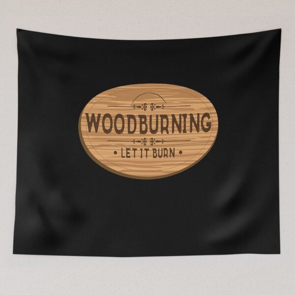 Item preview, Woodburning Pyrography Branding Brenn designed and sold by MooonTees.