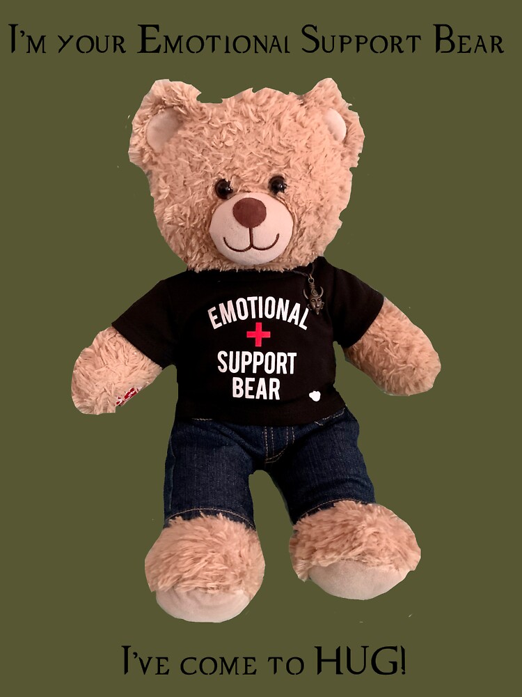 Emotional support teddy bear