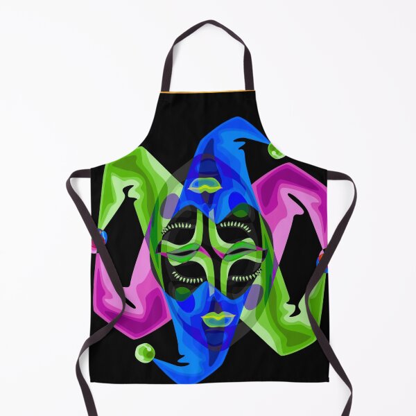Item preview, Abstract Art Court Jester Print designed and sold by Mary Riley.