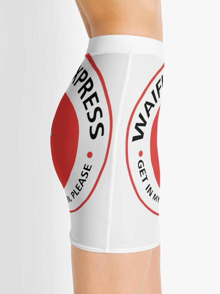 Waifu Express Rei Ayanami Red Mini Skirt By Hakuyer Redbubble