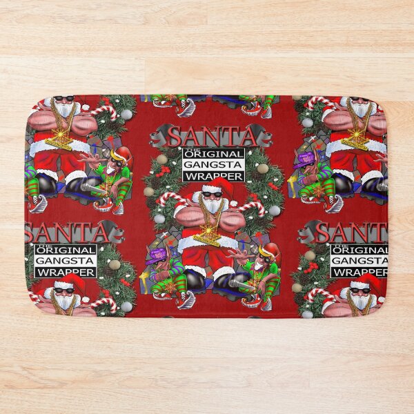 Item preview, SANTA, The Original Gangster Wrapper, Dapping Santa designed and sold by ronnieyoung.