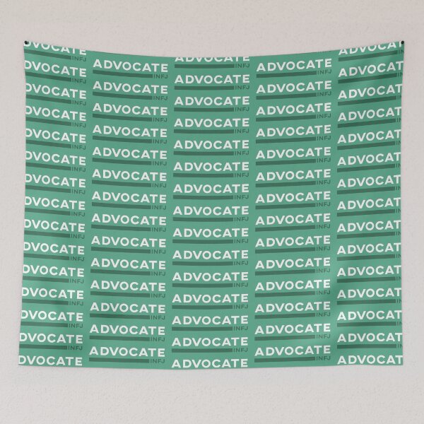 Item preview, ADVOCATE- INFJ - 16 Personalities designed and sold by TheHogoCo.