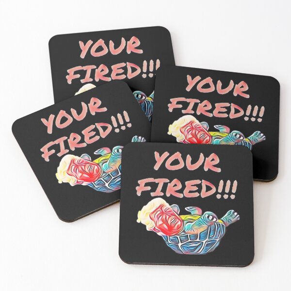 Item preview, Obese Turtle Trump on Back Your Fired designed and sold by Gordon Nelson.